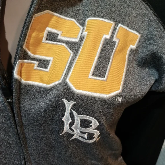 Champion LBSU Long Beach State University Hoodie Jacket Sz S. Ex Condition - Picture 9 of 16